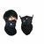 MOCOMO Imported Batman Style Half Face Bike Riding Mask ( Black ) (set of 1 )