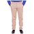 CREAM CASUAL TROUSERS  Men's reguler Fit by JUST TROUSERS