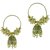 Aarsh Traditional Gold Alloy Jhumki Earrings For Women and girl