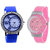 Shree Blue and Pink Dial Analog Watch for Women and Girls - Pack of 2