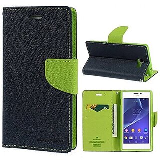 Samsung Galaxy Duos 7582/7562 Flip Cover By - Blue
