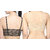 IndiRocks Women's Cotton/Cotton Blend/Polyester Bra (6 Straps Combo(BlackSkin))