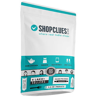 Shopclues 20 x 25 inch Pack of 100 Economy Poly Bags 50 Micron with POD