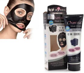 Charcoal Anti Blackhead Suction Peel Off Mask Cream