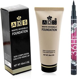 ADS Foundation with Sketch Pen Eyeliner  (Set of 2)