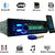 Dulcet DC-2200D Detachable Panel Single Din MP3 Car Stereo with USB Bluetooth Dongle for Wireless Music  Premium 3.5mm