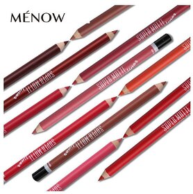 menow super matte lip liner pencil(Set of-12)