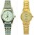 Sonix Golden Chain And Silver Chain Ladies Watches