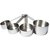 Taluka Stainless Steel Long Lasting Measuring Cup Set of 4 for Measuring Dry and Liquid Ingredients