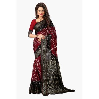 SVB Sarees Multicolor Self Design Cotton Saree With Blouse SVB Sarees Multicolor Self Design Cotton Saree With Blouse