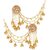 Charming jewelry Latest Bahubali Devsena AD Pearl Earring Ear Cuff Full Set
