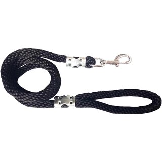                       Petshop7 High Quality Special Strong  Durable leash Rope 172 cm Dog Cord Leash  (Black)                                              