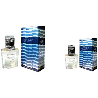 Omsr esteem hanky perfume for unisex combo of  two (100+40) 140 ml