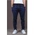 Navy Blue Sports Track Pant Skinny Fit