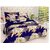 Angel homes 3d double polycotton bedsheet with 2 pillow cover (H01)