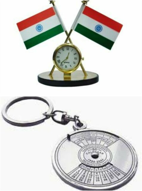 Cloth Car Dashboard Indian Flag With Watch at Rs 55/piece in New Delhi |  ID: 2851326823648