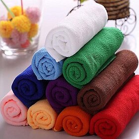 Shop By Room Soft Cotton Kitchen towel Set of 5 - Assorted Color (20 Inch x 12 Inch )