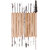 Futaba Pottery/Clay / Wood Sculpting Tool Set - Pack of 11