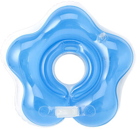 Futaba Inflatable Baby Neck Float Safety Swimming Ring - Blue