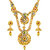 Asmitta Beguiling Gold Plated Opera Style Necklace Set For Women