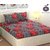 Home Berry Uber Grace Polycotton Double Bedsheet With 2 Pillow Covers - PC-DBL-3D325