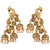 Asmitta Fancy Gold Kundan Gold Plated Jhumki Earring For Women