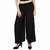 Causal dailty wear palazzo pant in black @249