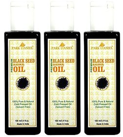 Park Daniel Premium Black seed oil(Kalonji) combo pack of 3 bottles of 100 ml(300 ml)