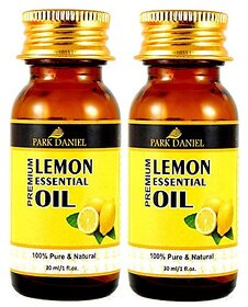 Park Daniel Pure and Natural Lemon Essential oil Combo pack of 2 Bottles of 30 ml(60 ml)