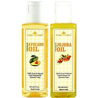                       Park Daniel Premium Avocado Oil And Jojoba Oil Combo Pack Of 2 Bottles Of 1                                              