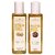 Park Daniel Premium Sweet Almond Oil and Castor oil Combo pack of 2 No.100 ml Bottles(200 ml)