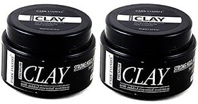 Park Daniel Strong Hold Hair Grooming Clay Combo Of 2 Bottles Of 50 Gm100 G