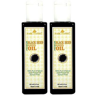                       Park Daniel Premium Black seed oil(Kalonji) combo pack of 2 bottles of 100 ml(200 ml)                                              
