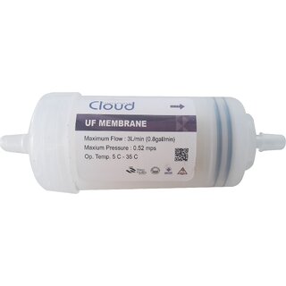 Cloud UF Membrane Filter original hollow Fiber 4 inch  0.01 micron Suitable of all branded RO Water Purifier+ 2pcs Elbow