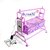AUTOMATIC CRADLE WITH USB PORT  BATTERY BACK-UP PINK COLOR