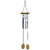 Discount4product Feng Shui Metal  Wooden Wind Chime Pipes Hanging For Positive Energy  Mt122-White