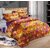 angel home polyester double bedsheet with 2 pillow cover