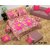 z decor polycotton double bedsheet with 2 pillow cover