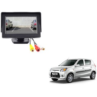 4.3 inch LCD TFT Standing Monitor Display For Maruti Suzuki Alto 800  - Useful For Reverse Parking Camera Output or Any Video Output