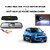 Combo of 4.3 Inch Rear View TFT LCD Monitor Mirror and Night Vision LED Reverse Parking Camera For Maruti Suzuki Ignis