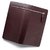 Men And Women Designer Long Brown Zipper Wallet (Brown)