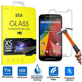                       Tempered Glass Screen Protector Cover For  moto G2                                              