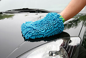 Microfiber Glove Mitt for Car Cleaning Washing