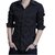 Singularity Products Casual Dotted Shirt Slim Fit Black