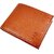Adam Jones Tan Leatherite Casual Bi-fold Wallet For Men
