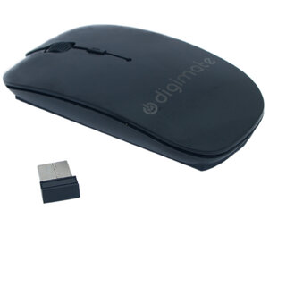 Digimate Wireless Optical Mouse (Black)