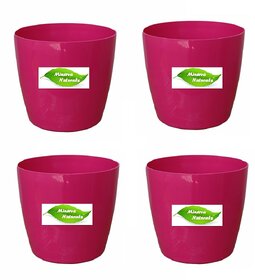 6'' table top pot ( Pink color) PACK OF 4 - Minerva Naturals