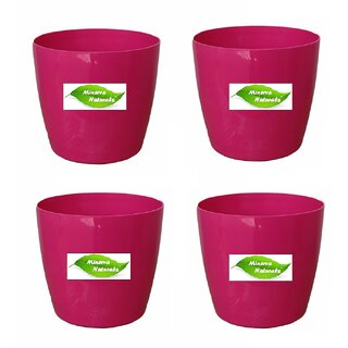 6'' table top pot ( Pink color) PACK OF 4 - Minerva Naturals