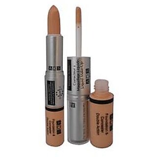 ADS Foundation Daily Care Cream Concealer Double Action For All Skin Types (Set of 1)