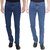 Masterly weft Multicolored Pack Of 2 Slim Jeans For men